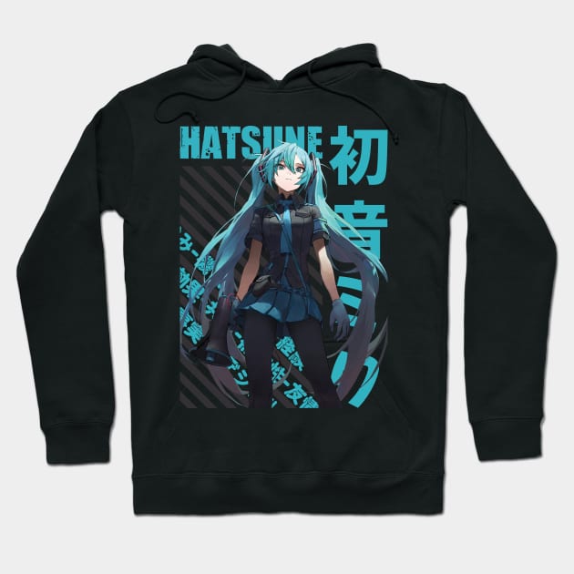 Vocaloid - Hatsune Miku #01 Hoodie by Recup-Tout